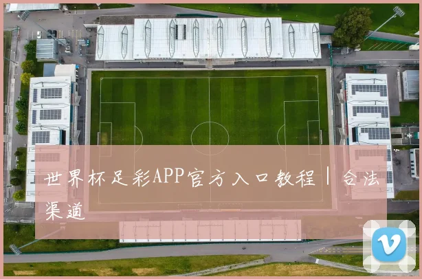 世界杯足彩APP官方入口教程｜合法渠道